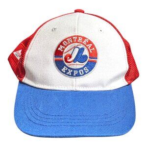 Montreal Expos Vintage Cooperstown Collection Coors Light Mesh Snapback Hat